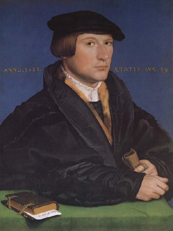 Hans Holbein Hermann von portrait